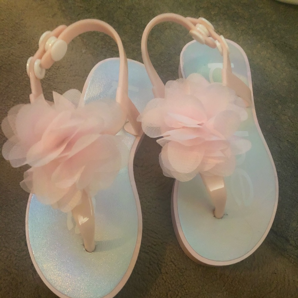 Bebe sandals toddler 8 NWOT